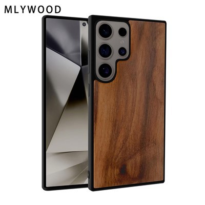 حالة Samsung Galaxy S24 الخشبية