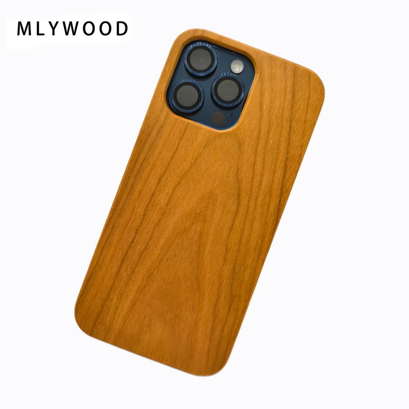 حالة iPhone 15 Pro Wooden